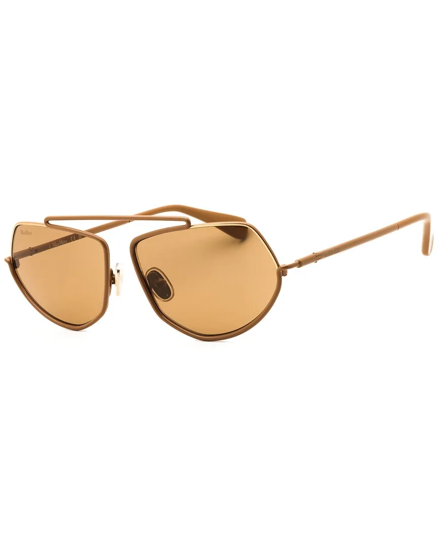 Mm0165 60Mm Sunglasses by Max Mara