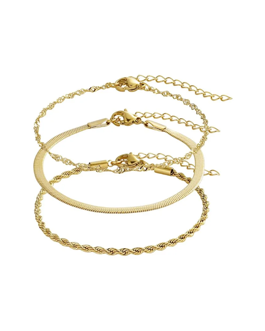 18K Plated Stainless Steel Bracelet by Adornia