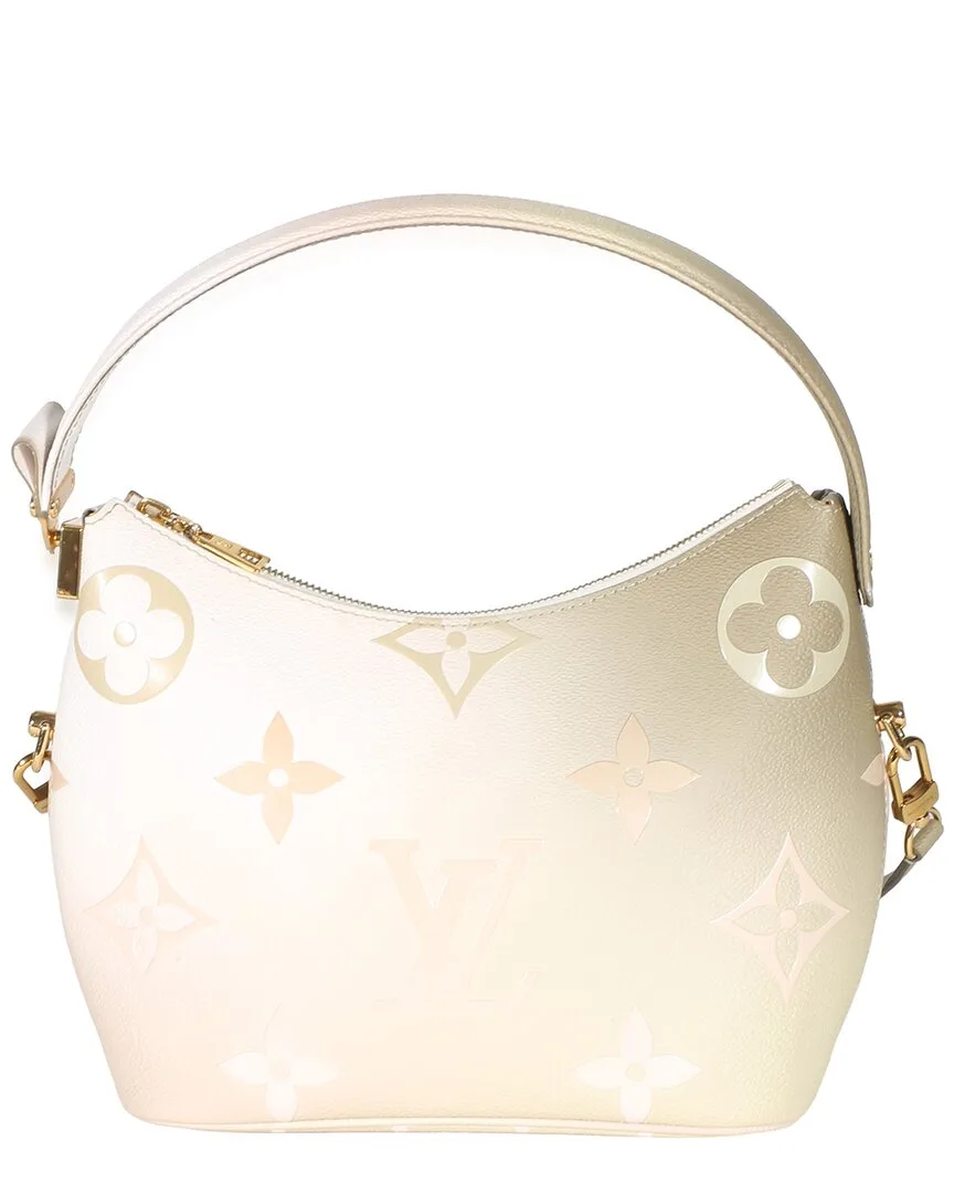 Beige Monogram Giant Spring in the City Marshmallow Hobo (authentic Pre-Loved) by Louis Vuitton