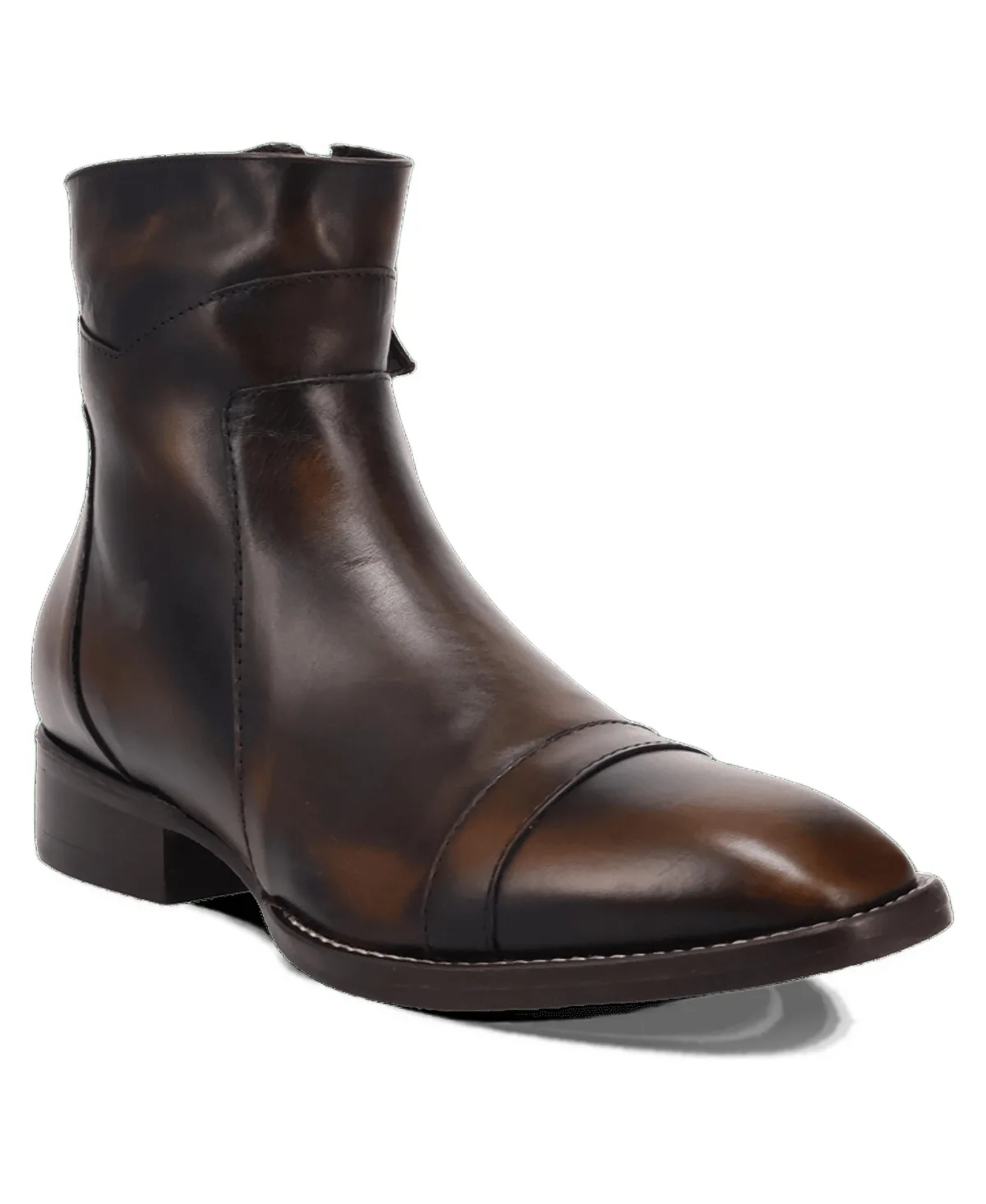Lennox Leather Almond Toe Cushion Comfort Insole Boots by Dingo