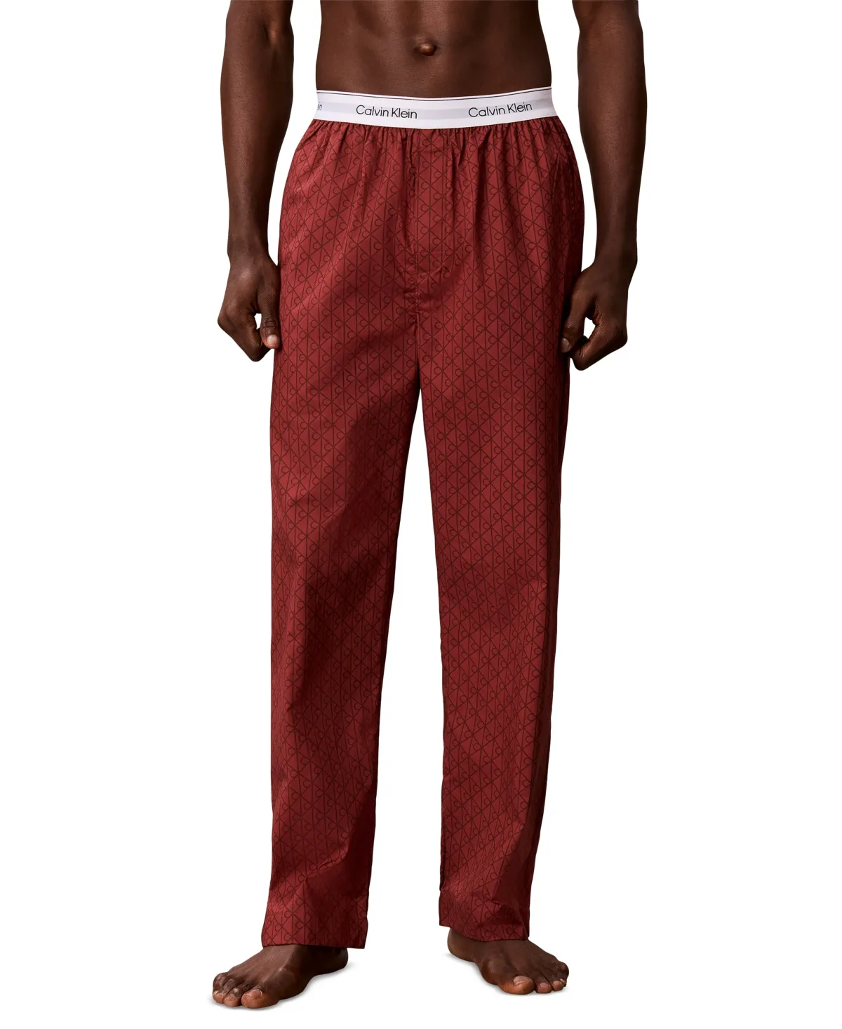 Elastic Waistband Pants by Calvin Klein