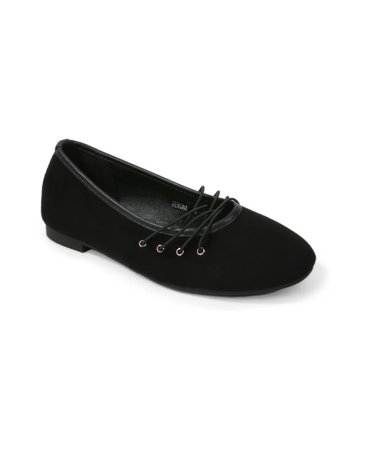 Verona Cord-Laced Ballet Flats by Berness
