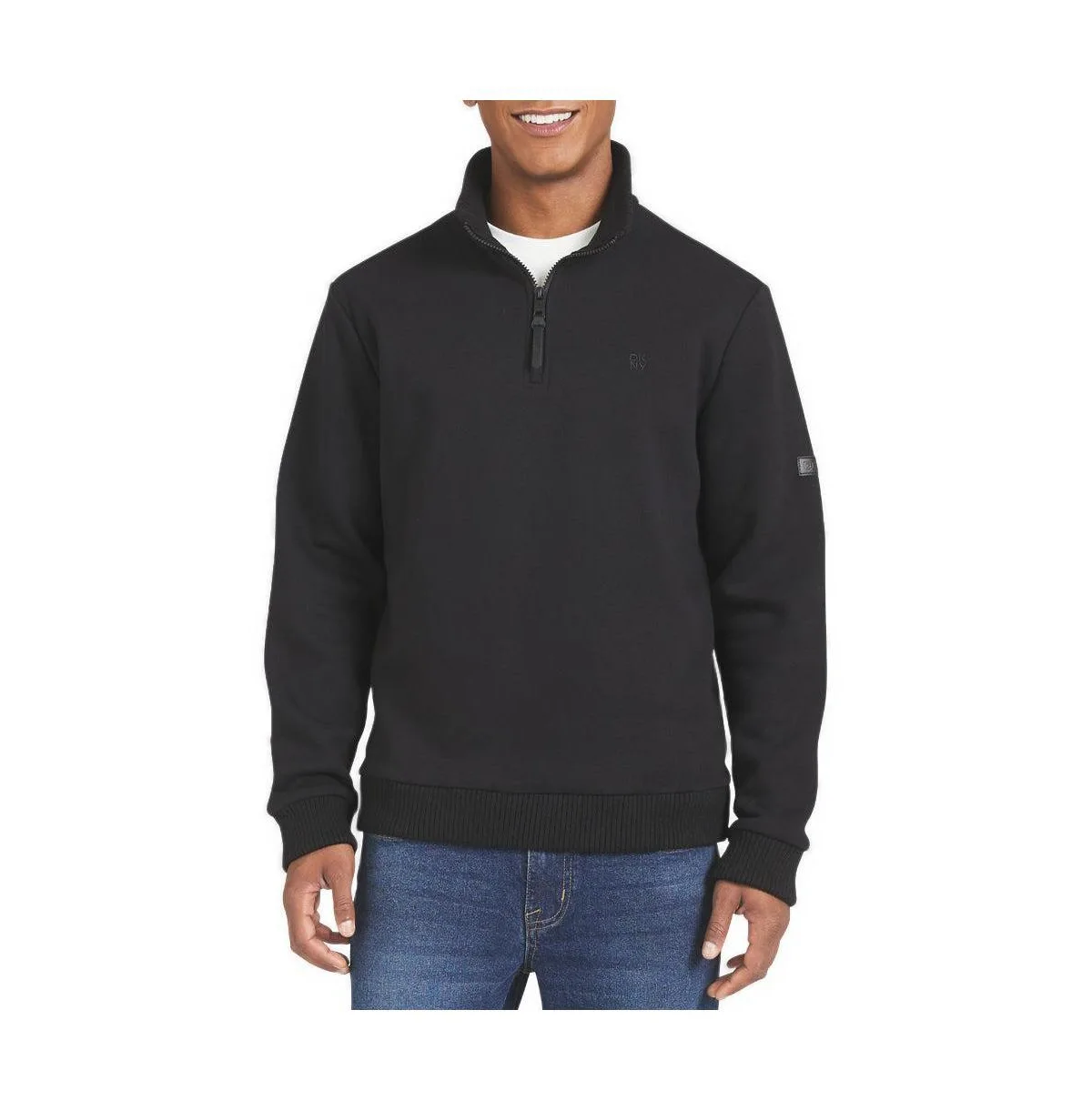Upstate Quarter-Zip Fleece by DKNY