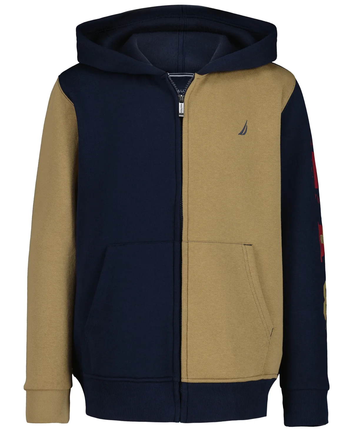 Colorblock Full-Zip Hoodie by Nautica