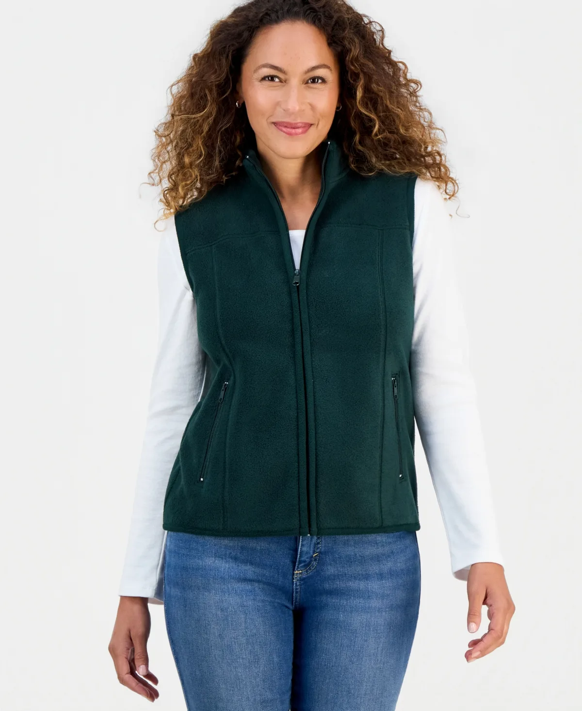 Polar Fleece Vest by Style & Co