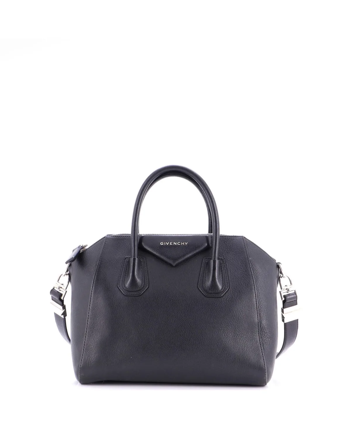 Pre-Owned Small Antigona Bag Leather by GIVENCHY