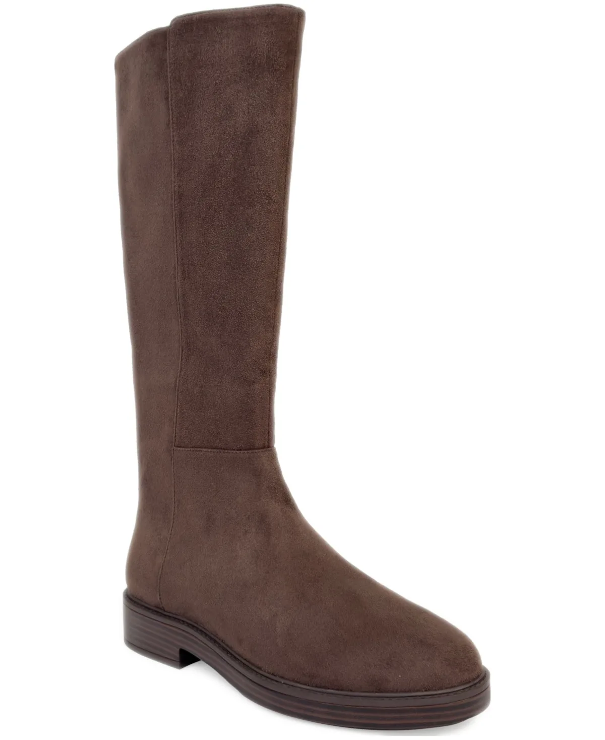 Prue Riding Boot - Java Faux Suede by Aerosoles