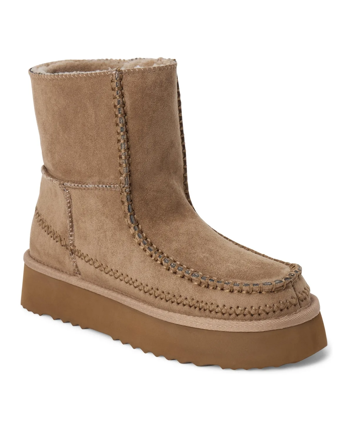 Beach by Matisse Alaska Faux Shearling Platform Ankle Boots by Matisse