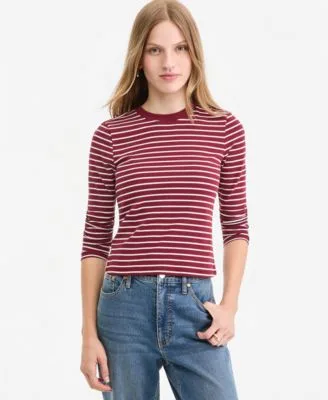 Long Sleeve Cropped Meet Greet T-Shirt by On 34th