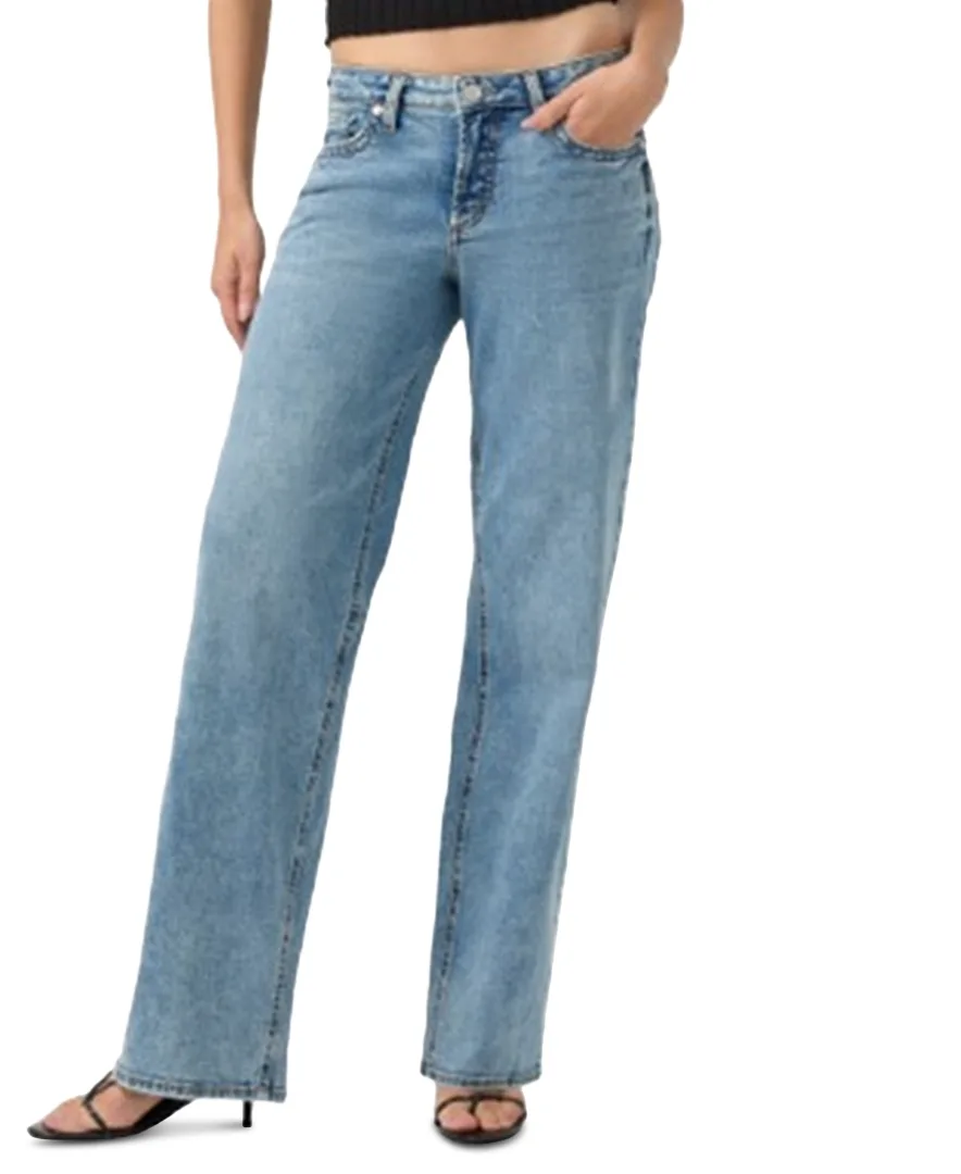 Loose & Low Wide-Leg Jeans
