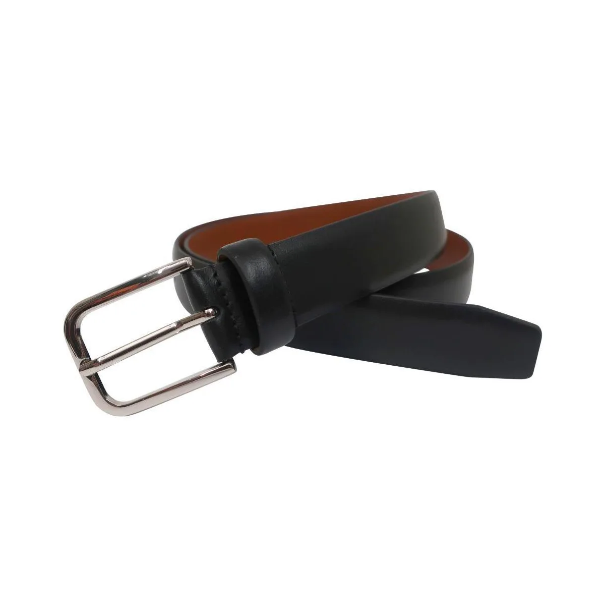 Made in Italy Smooth Calf Leather Belt by Brooks Brothers