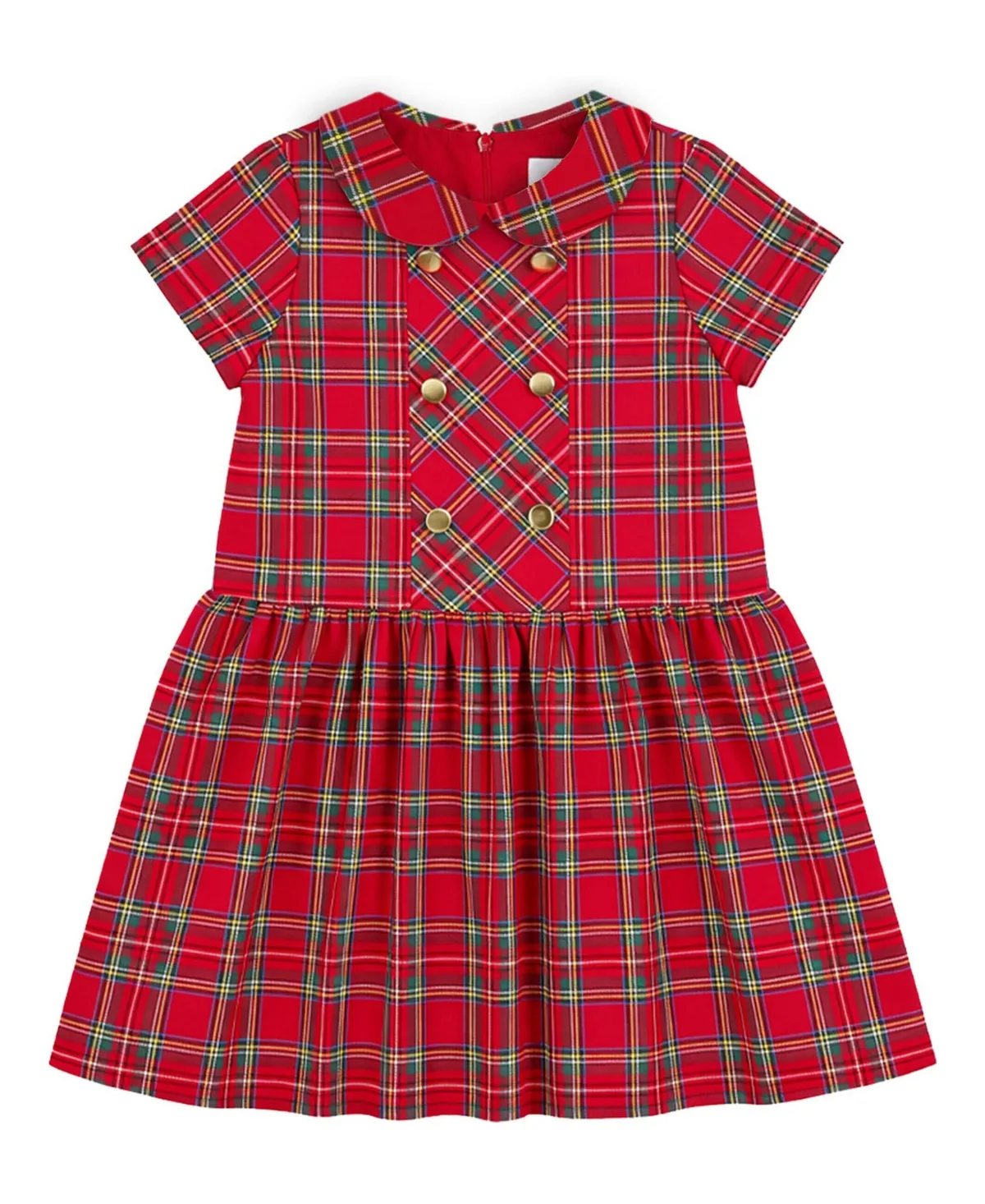 Knee-Length Short-Sleeve Dress by Florence Eiseman