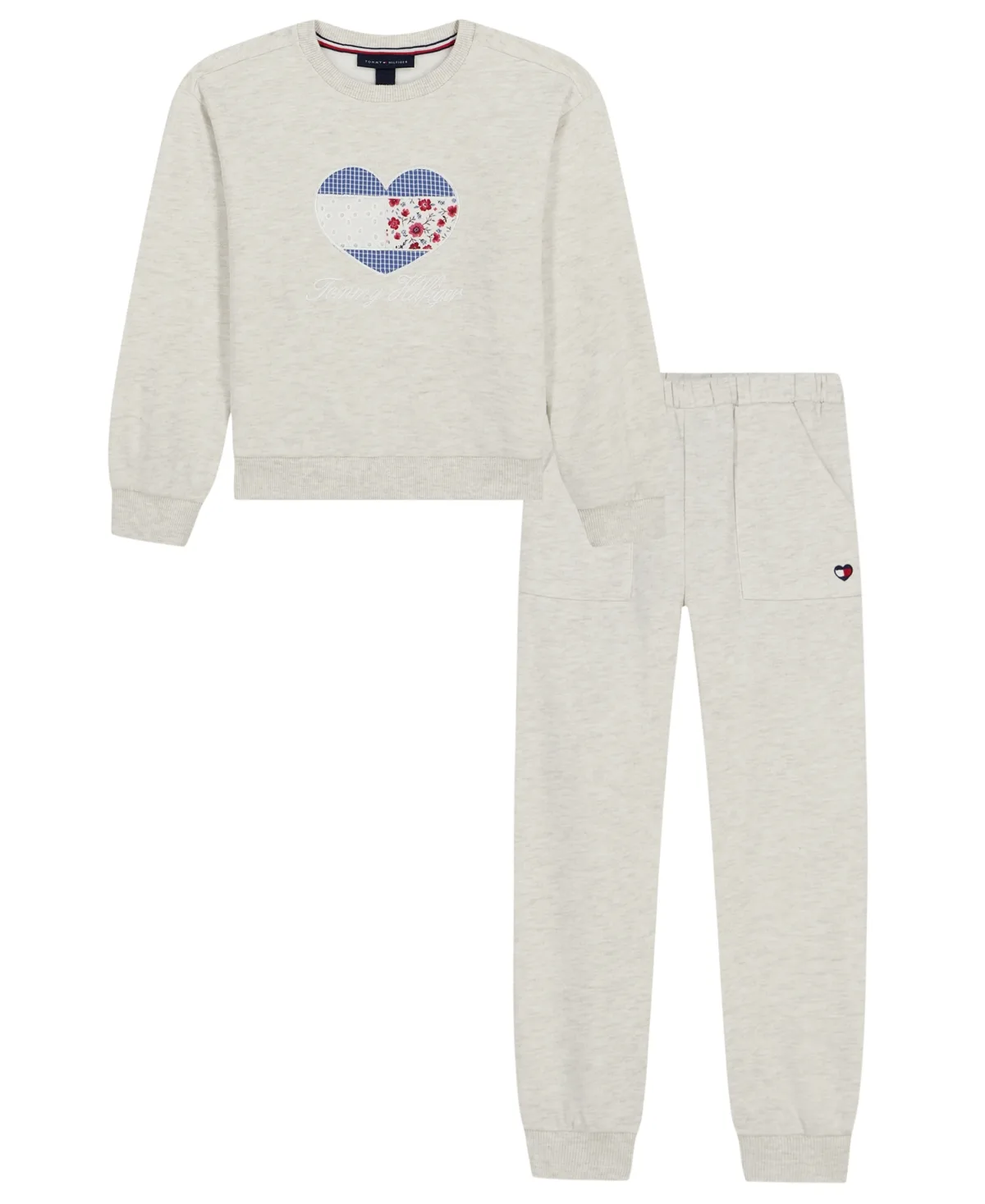 Crewneck Long-Sleeve Sweatshirt and Jogger Pants, 2-Piece Set by Tommy Hilfiger
