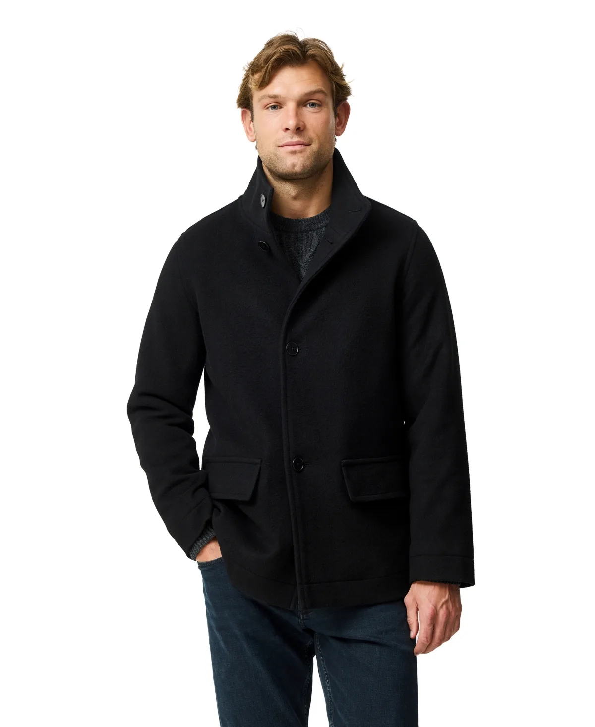Guards Bay Wool Coat by Rodd & Gunn