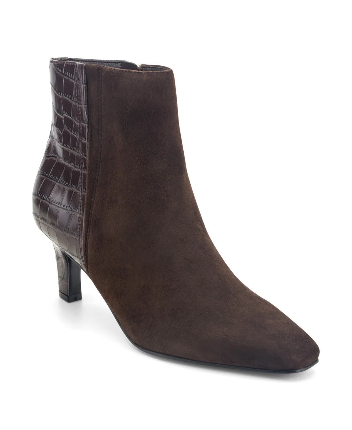 Lillian eFlex Square-Toe Arch Support Booties by Easy Spirit