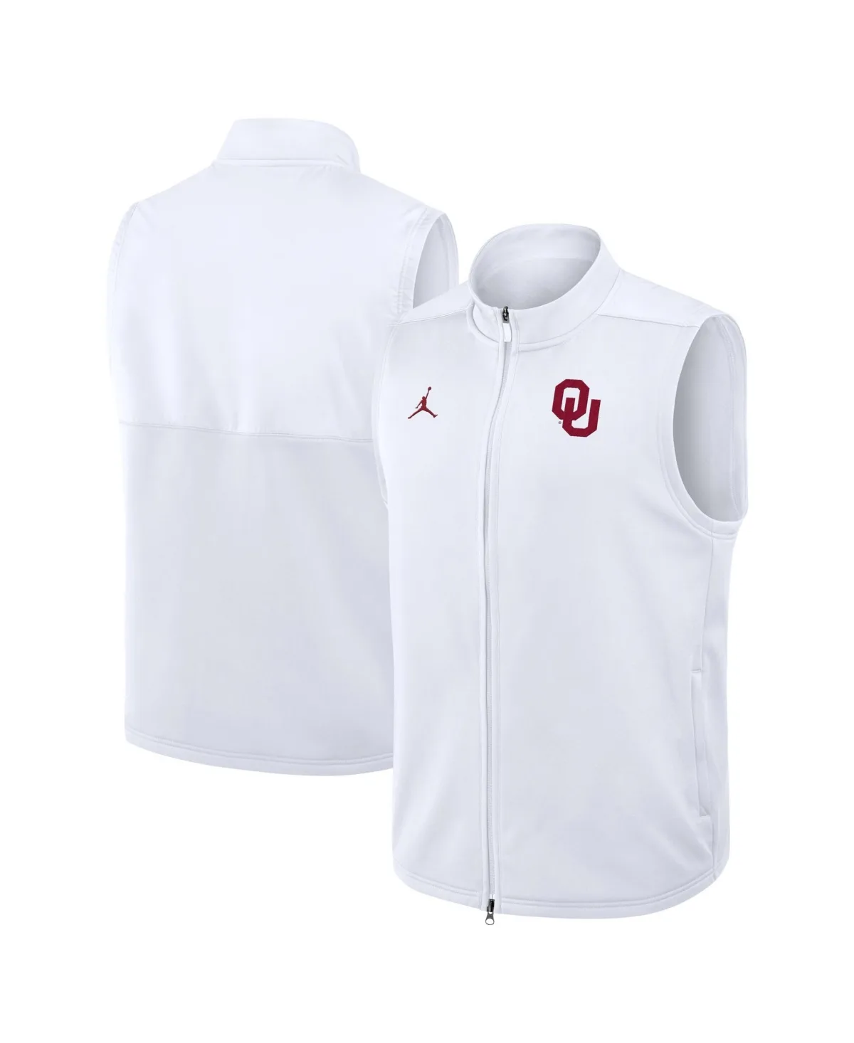 Oklahoma Sooners Primetime Victory Therma-Fit Full-Zip Vest by Jordan