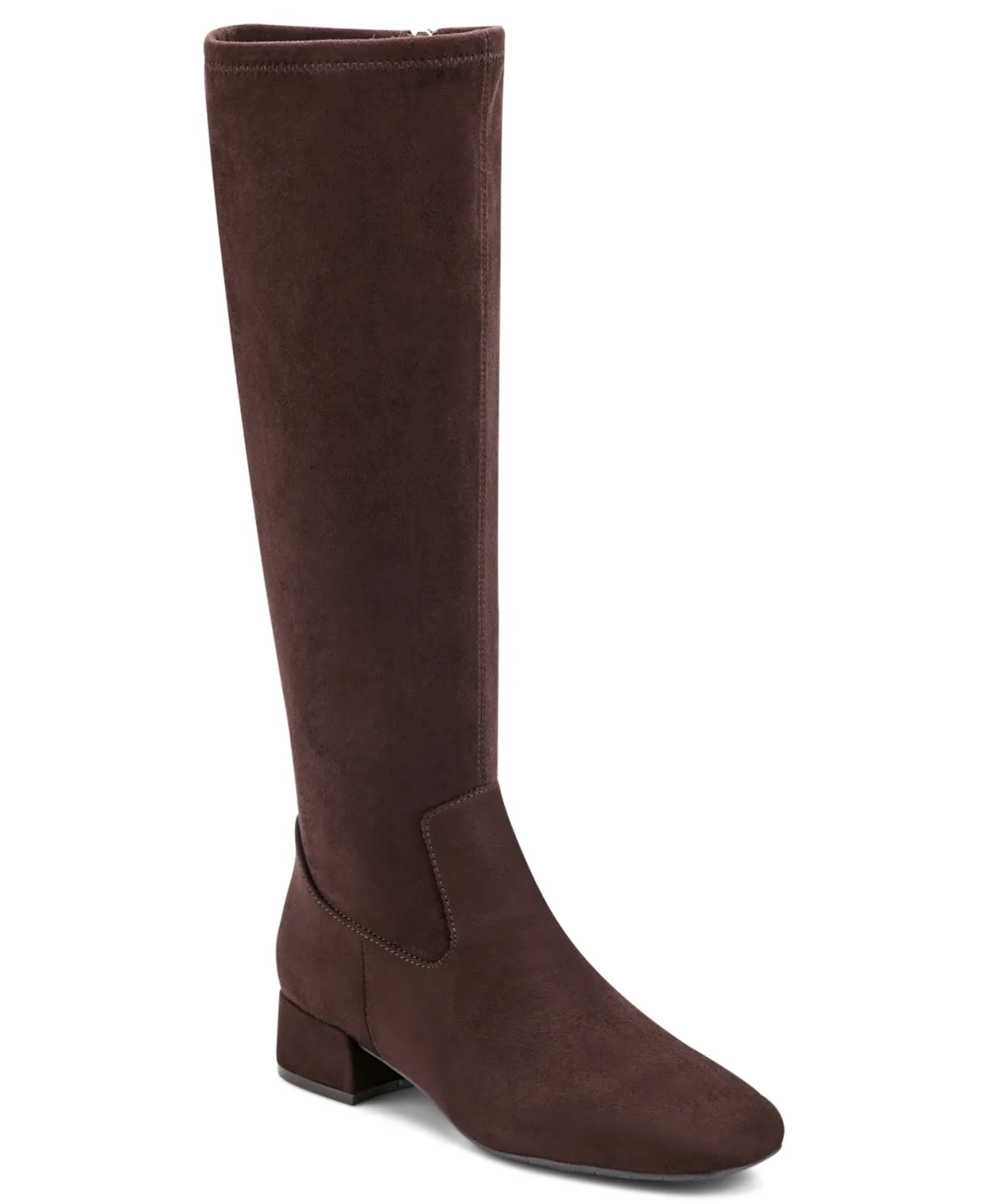 Danilyn Tall Wide-Calf Block Heel Dress Boots