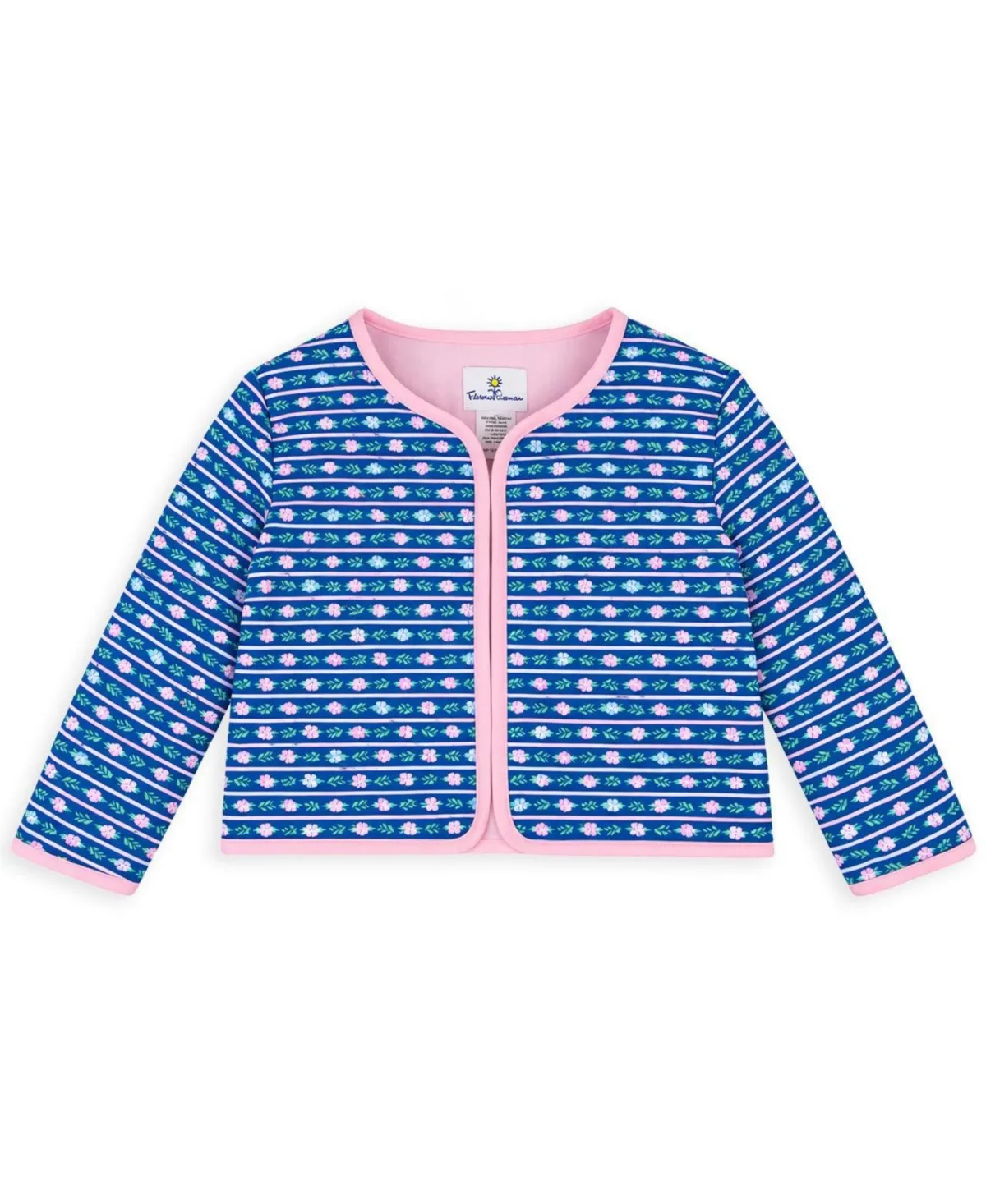 Floral-Print Quilted Jacket by Florence Eiseman
