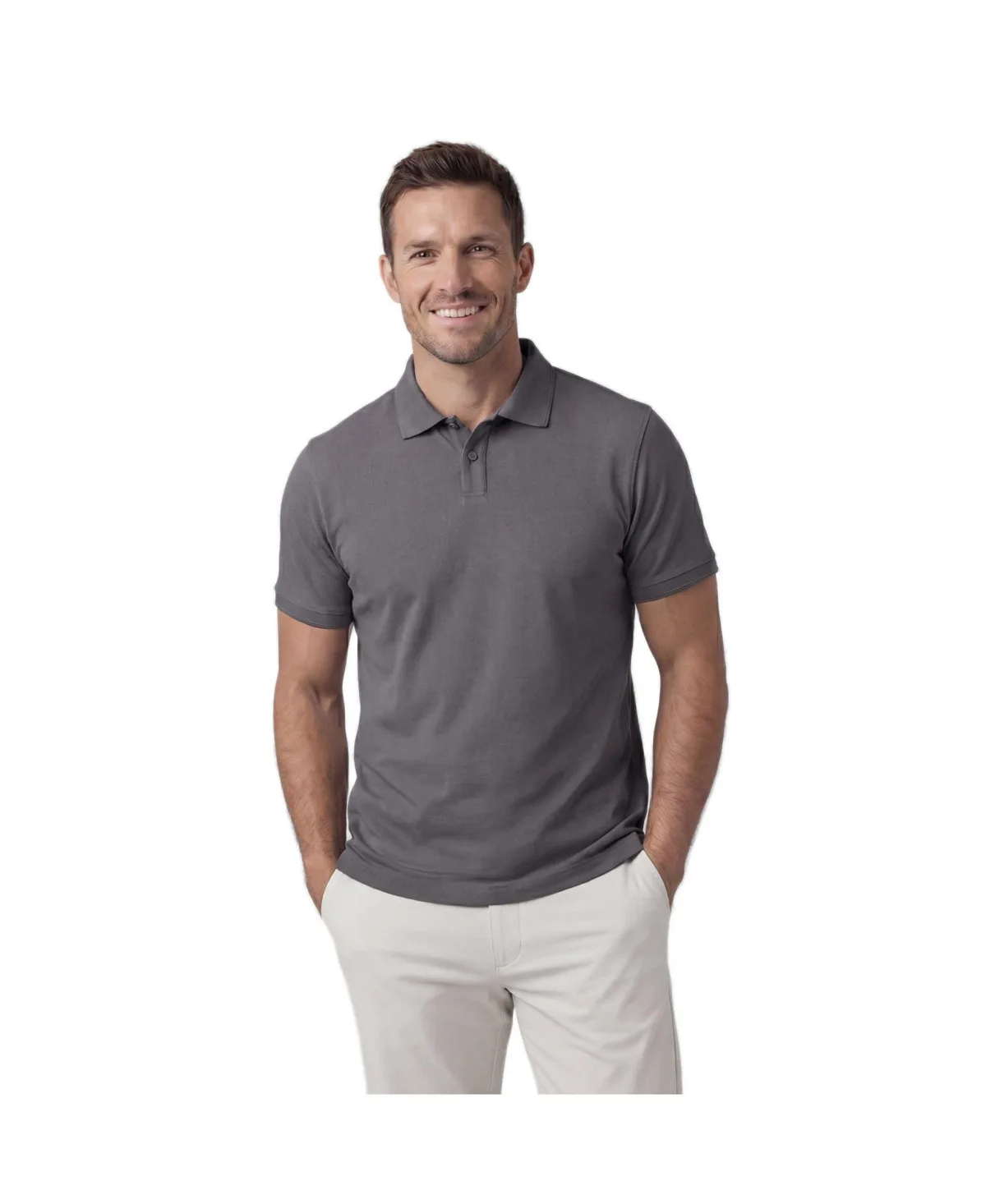 Clubhouse Pique Polo by Jack Archer