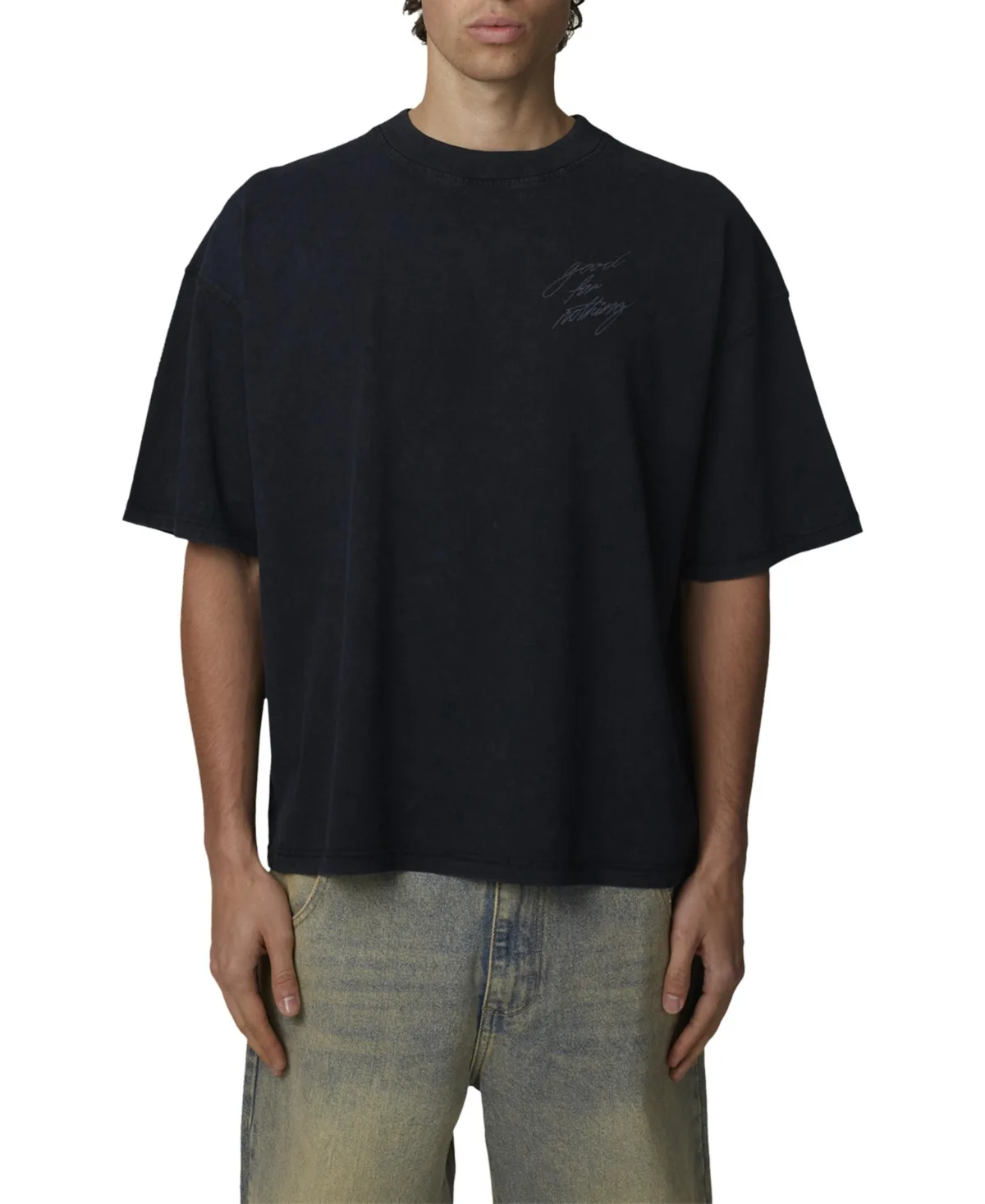 Boxy-Fit Graphic T-Shirt by Good for Nothing