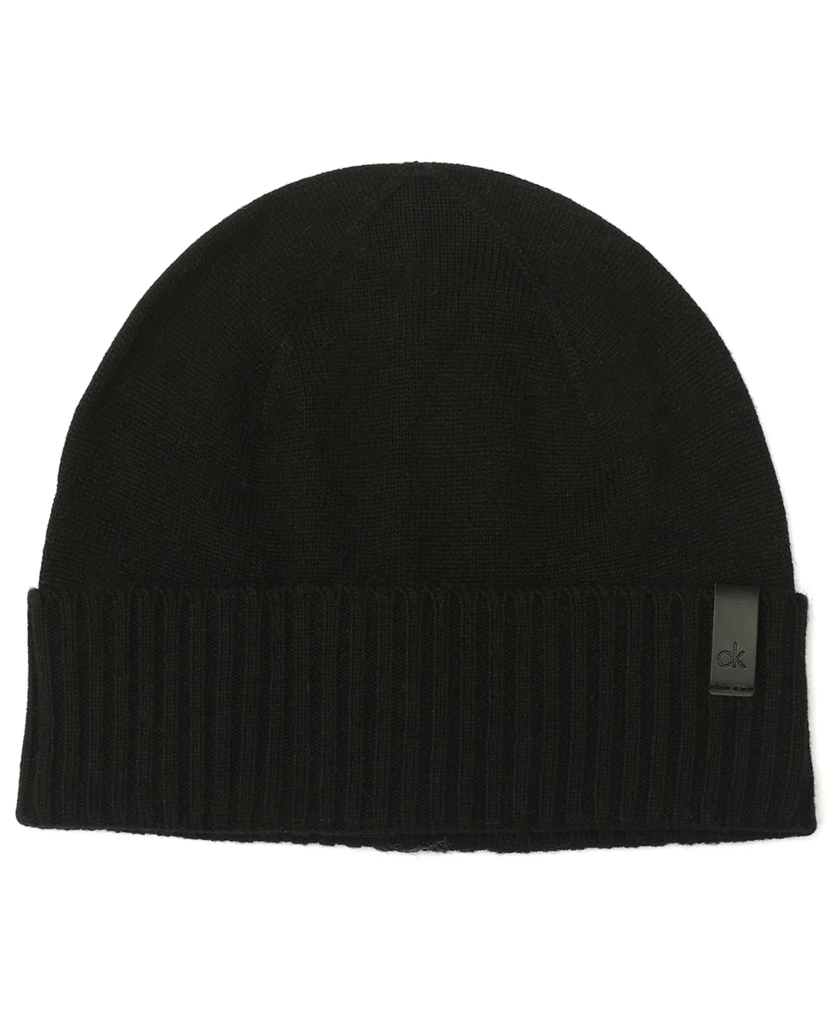 Ribbed-Knit Winter Beanie by Calvin Klein