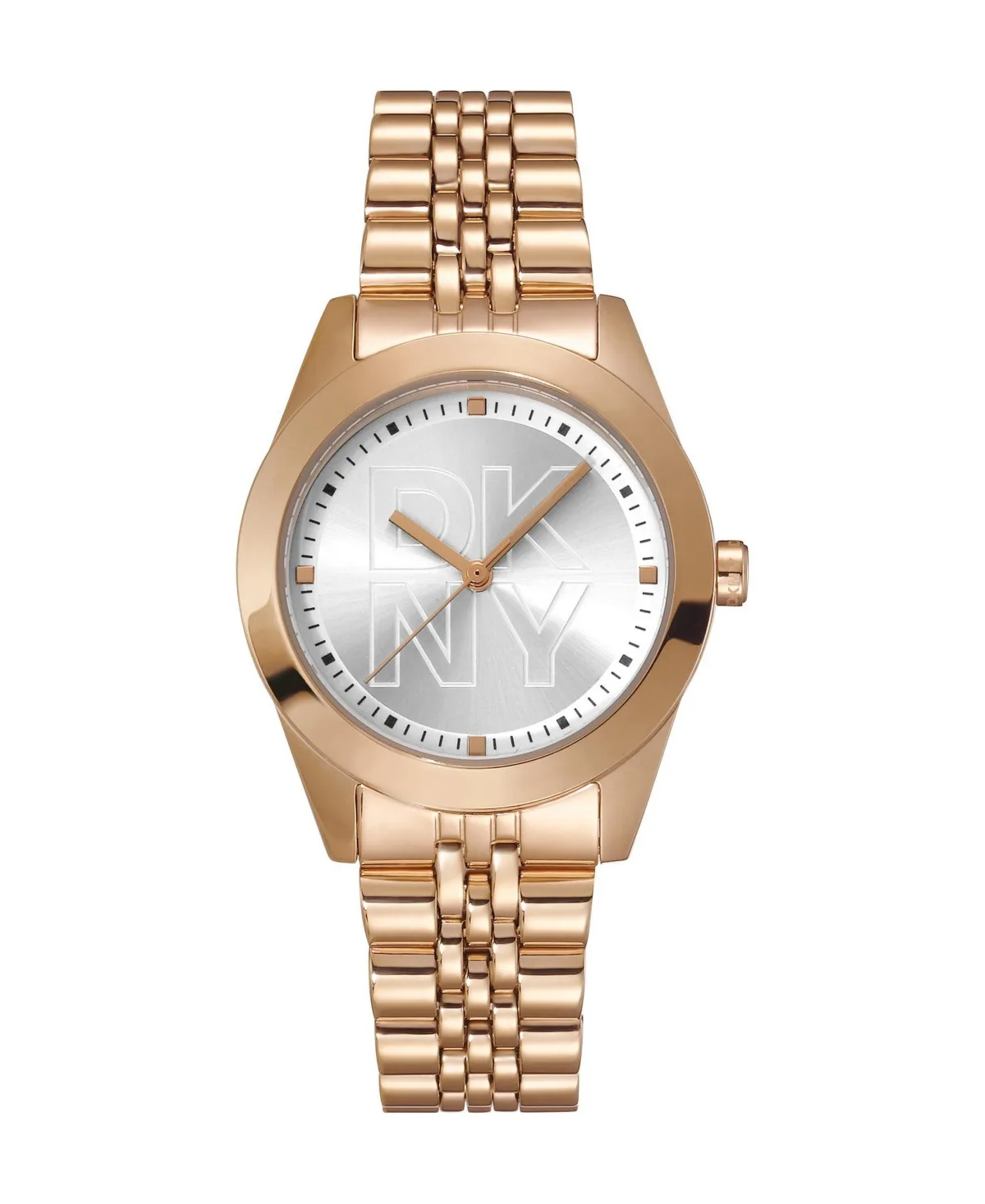 Quartz Logo Stainless Steel Bracelet Watch, 32mm by DKNY