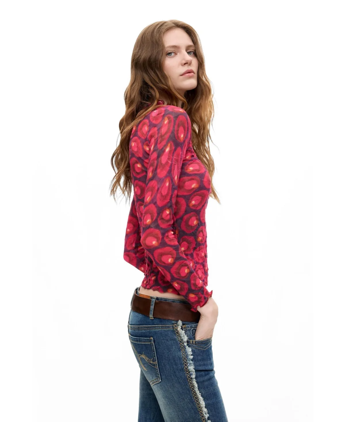 Printed Cotton Sweater by Desigual