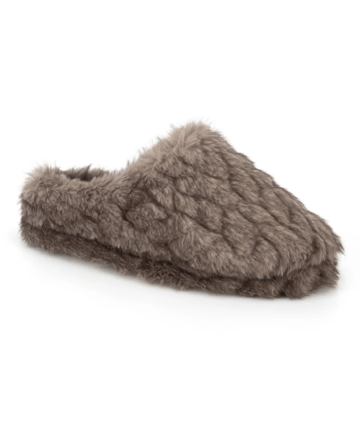 Plush Herringbone Indoor/Outdoor Clog Slippers