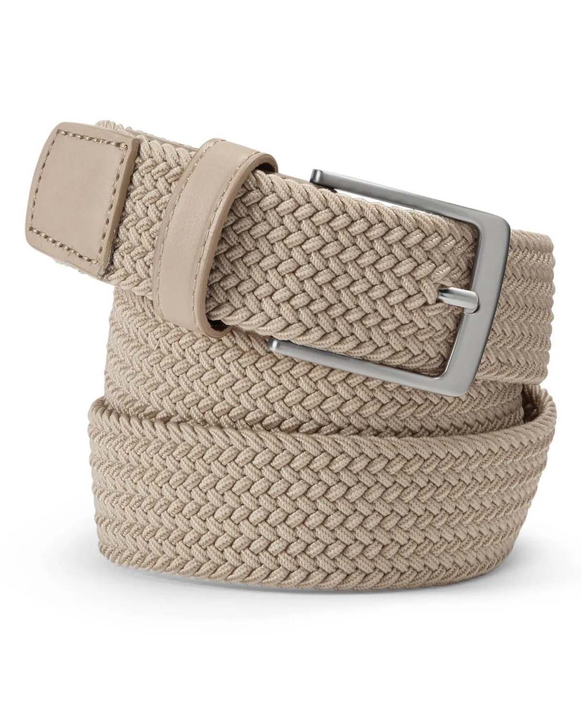 Elastic Braid Belt by Lands' End