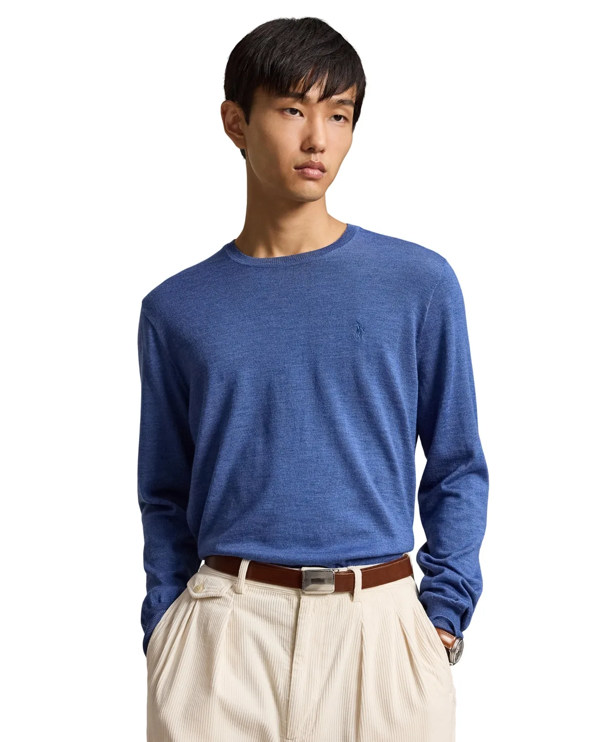 Regular-Fit Lightweight Crewneck Sweater by Polo Ralph Lauren