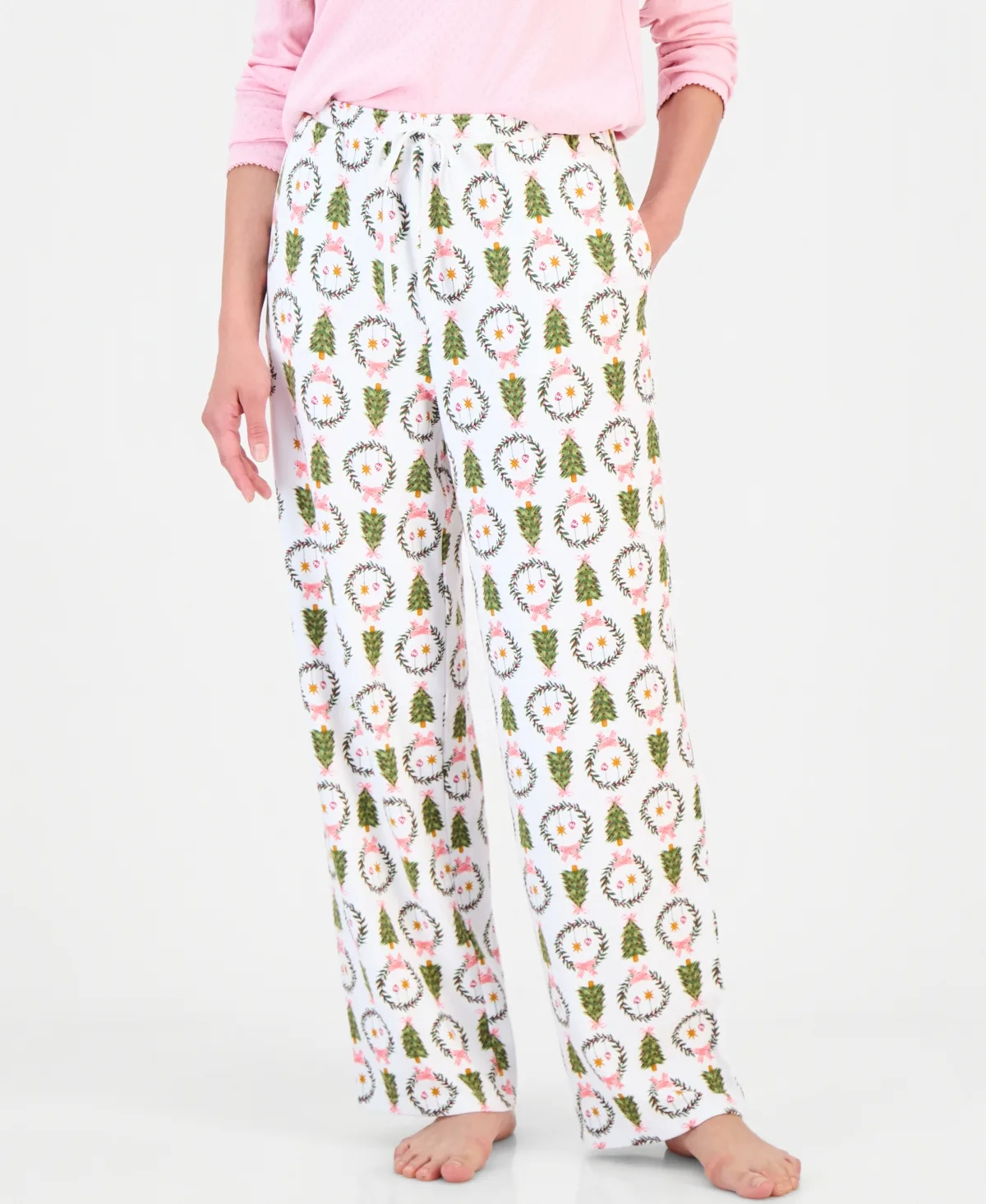 Soft Knit Printed Pajama Pants by Charter Club