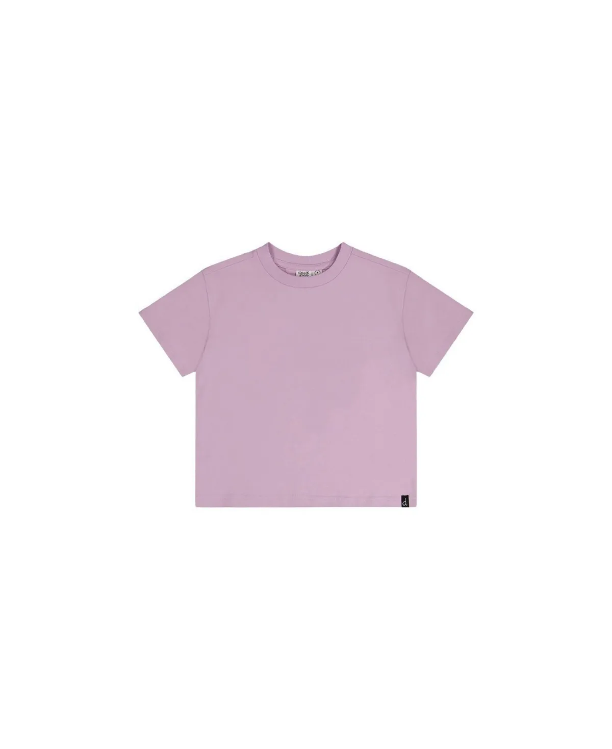 Relaxed Boxy Thick Cotton Jersey T-Shirt by Deux Par Deux