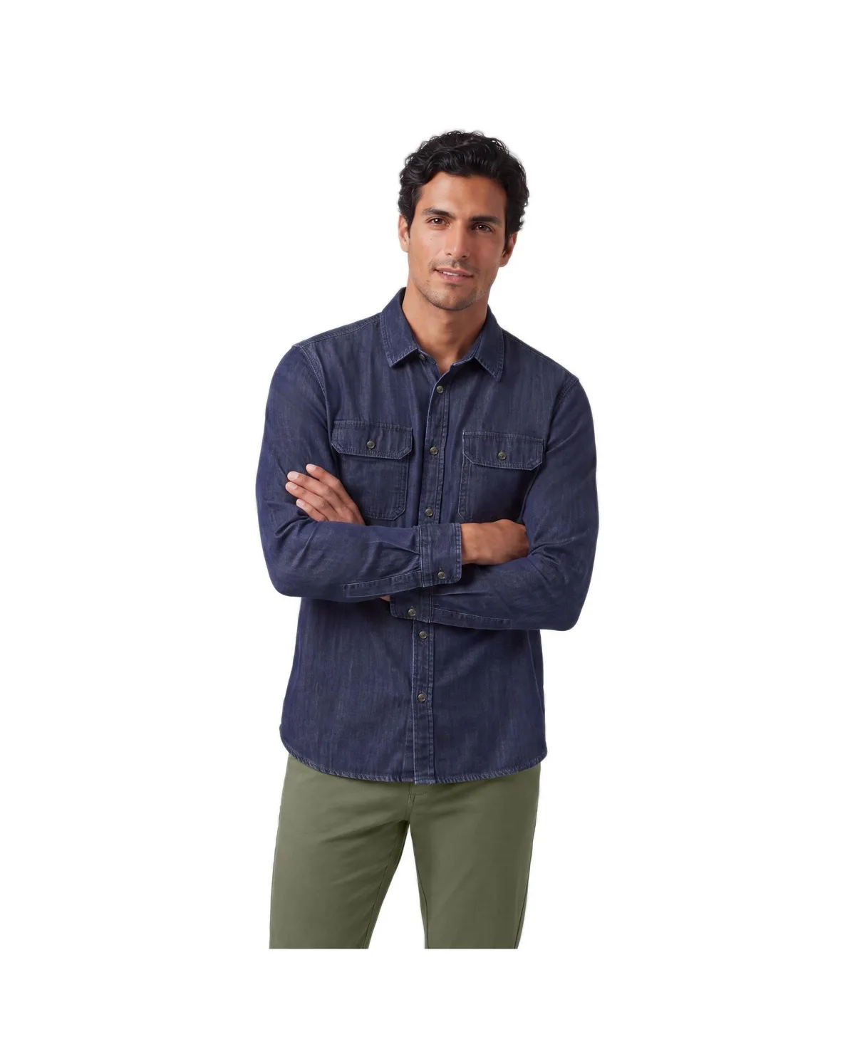 Chambray Shirt by Jack Archer