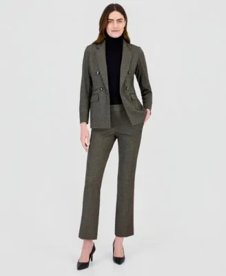 Faux Double Breasted Blaze Pull on Pants by Anne Klein