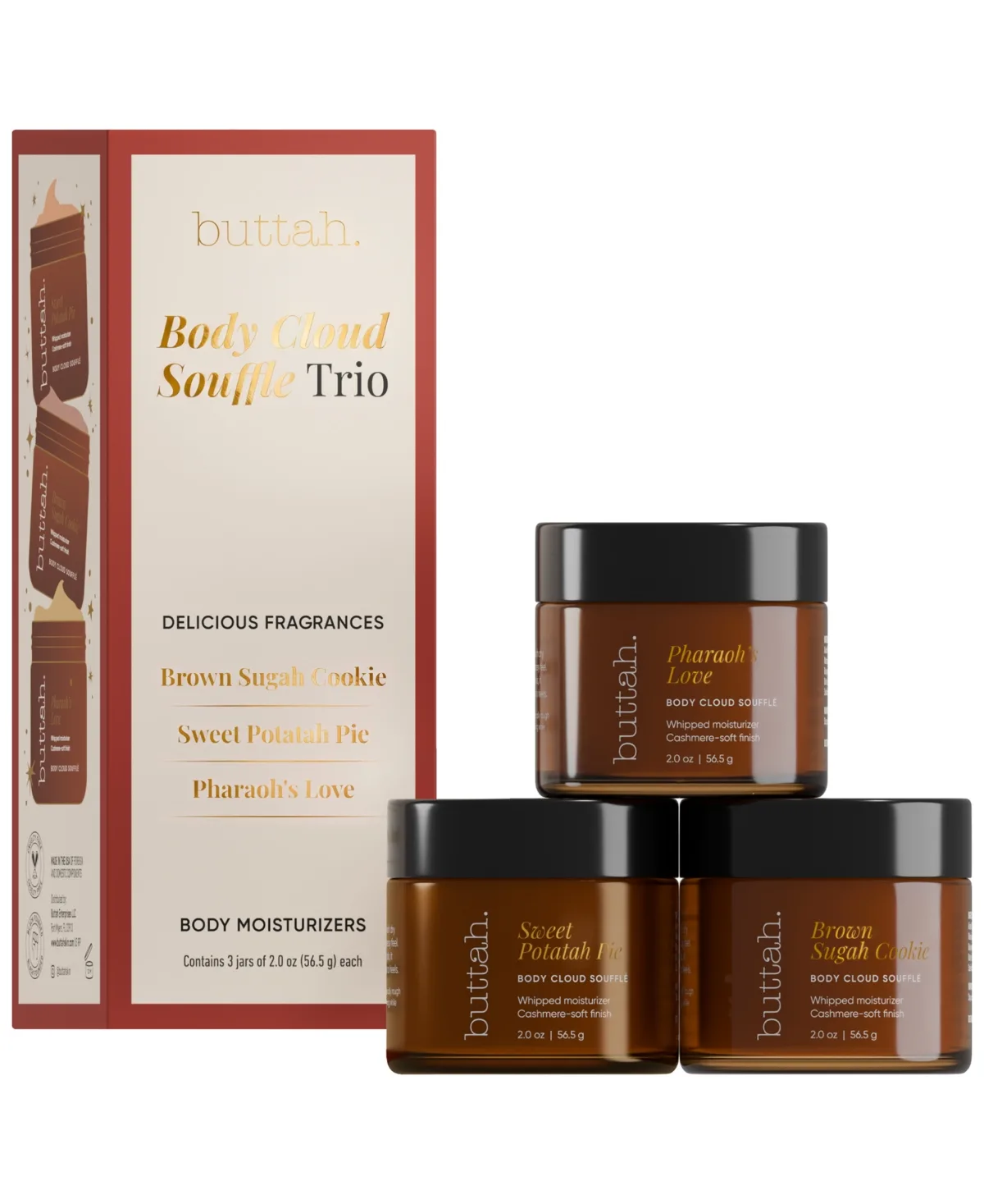 3-Piece Holiday Treat Body Cloud Souffle Set by skin