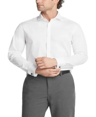 Steel Dress Shirt Regular Slim Fit by Calvin Klein