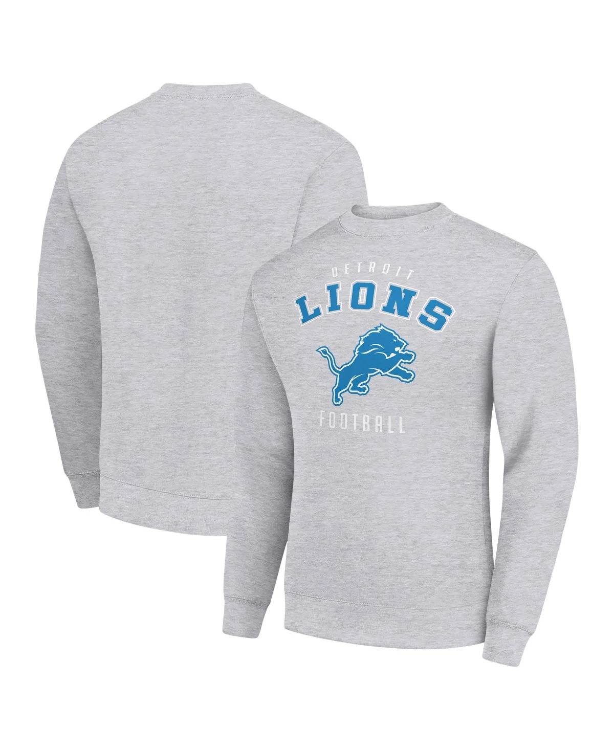 Detroit Lions Crewneck Pullover Sweatshirt by Starter
