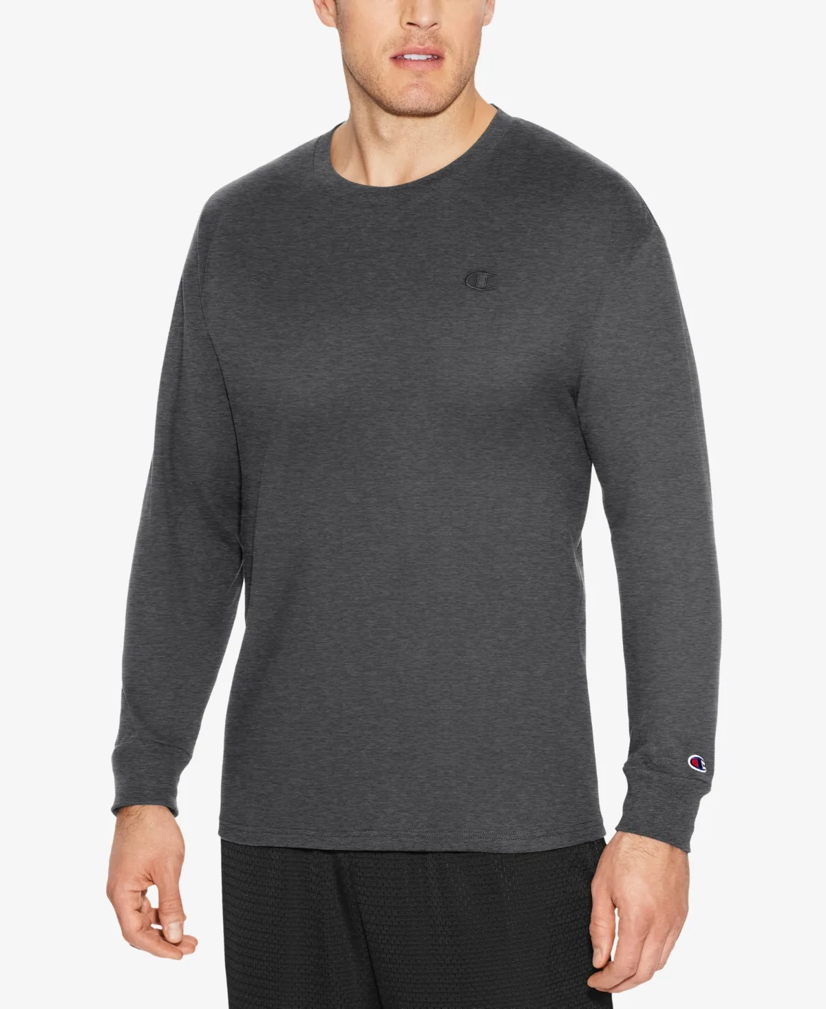 Long-Sleeve Jersey T-Shirt by Champion