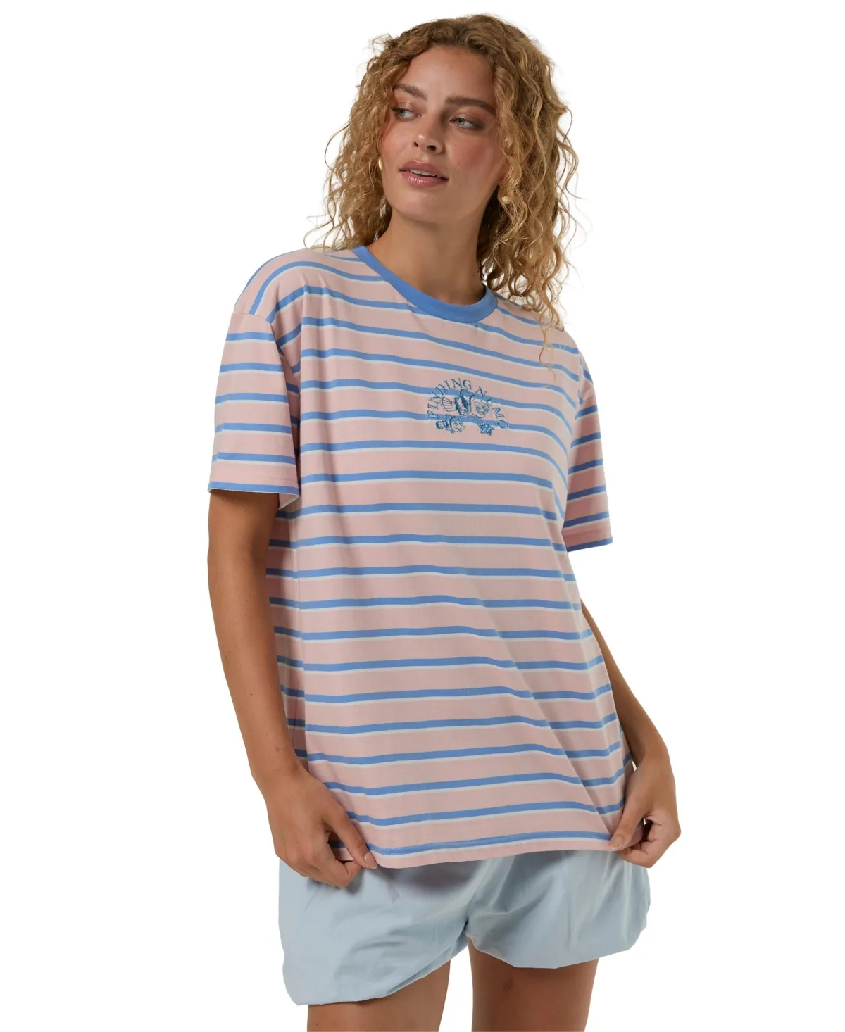 Finding Nemo Stripe Oversized T-Shirt by Skinnydip London