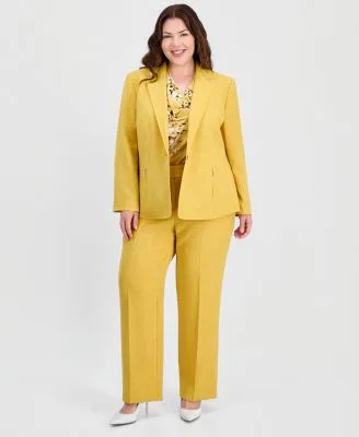 Single Button Blazer Pants by Kasper