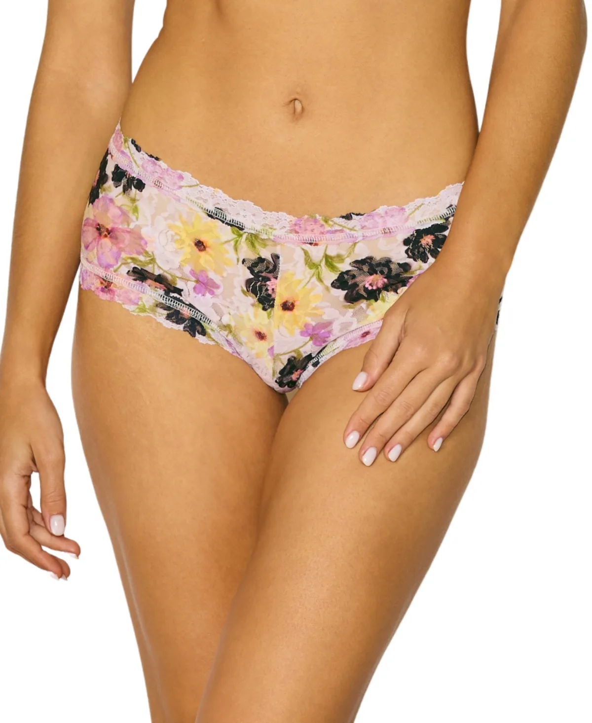 Printed Signature Lace Boyshort