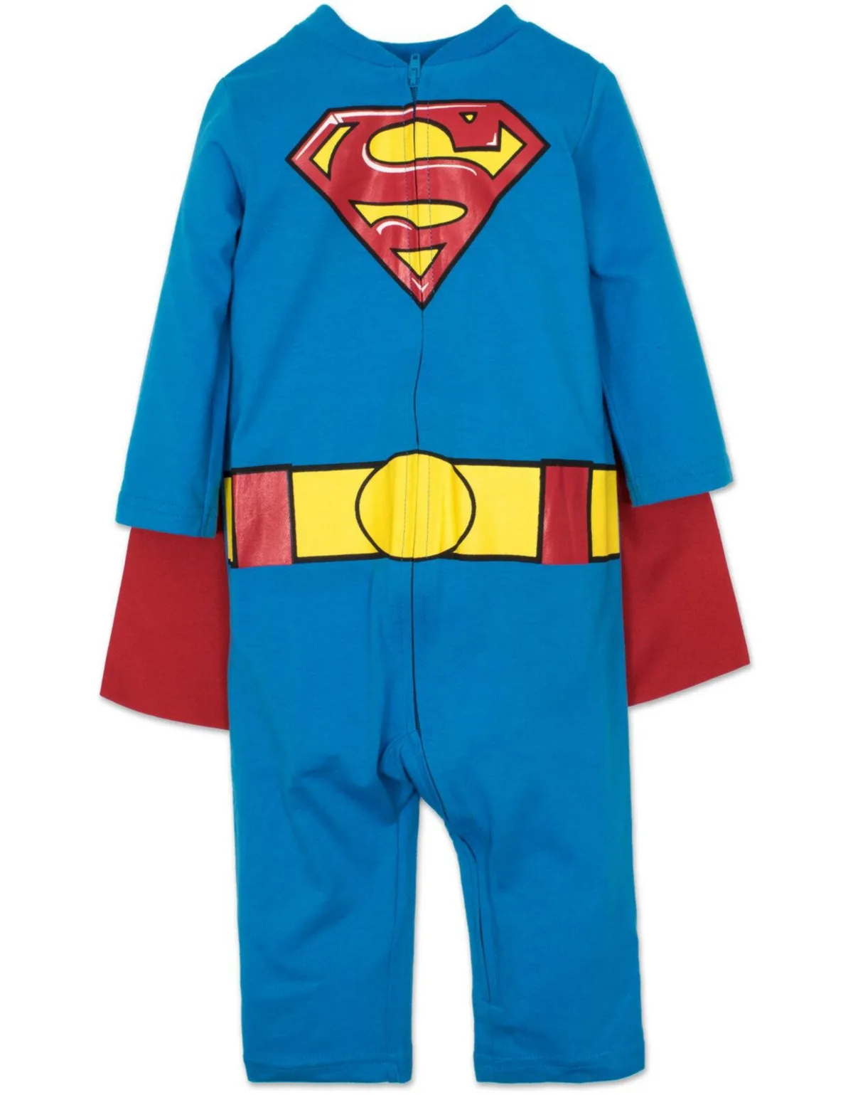 Justice League Cosplay One Piece Coverall with Cape by Warner Bros