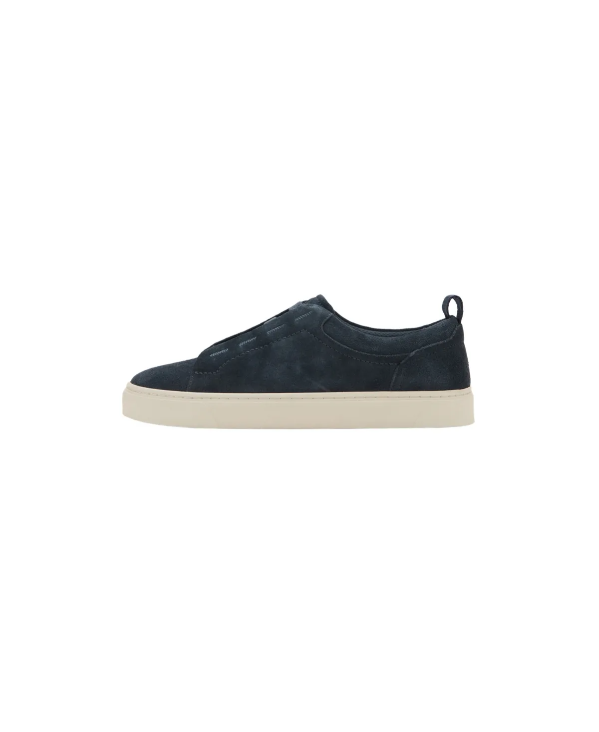 Vibram Sole Suede Leather Sneakers by Mango