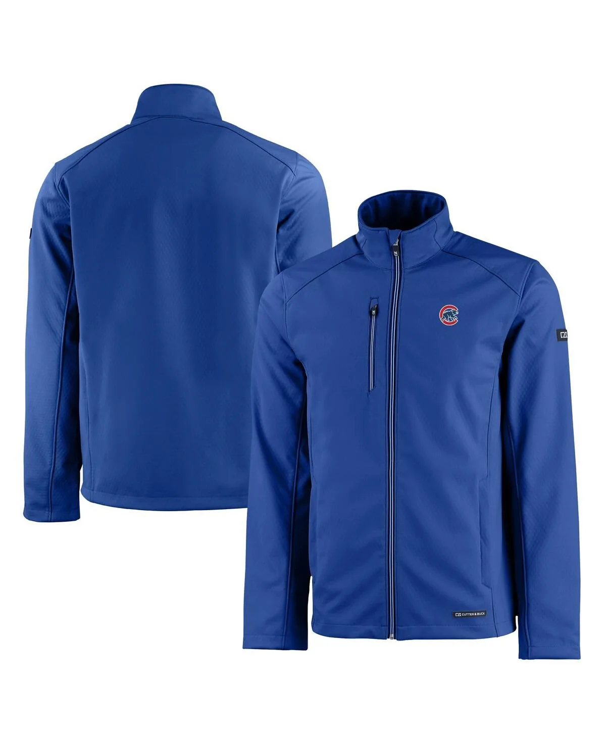 Chicago Cubs Evoke Eco Softshell Full-Zip Jacket by Cutter & Buck