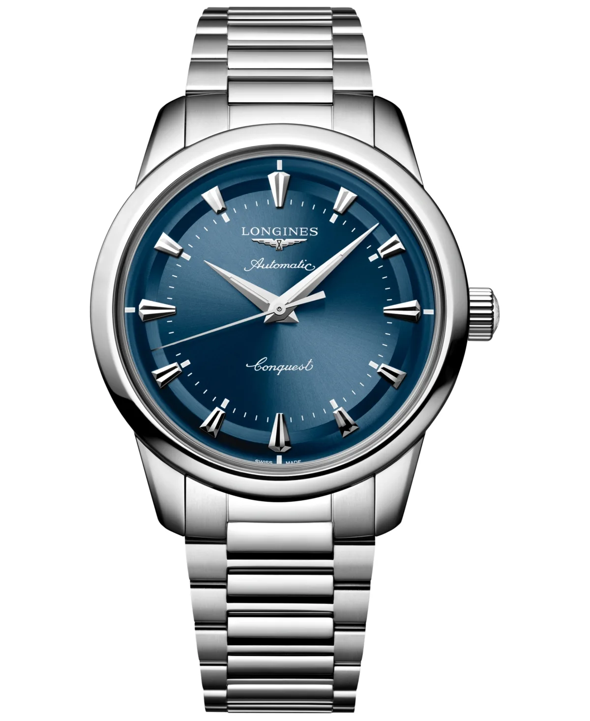 Conquest Heritage Automatic Stainless Steel Watch 40mm by Longines