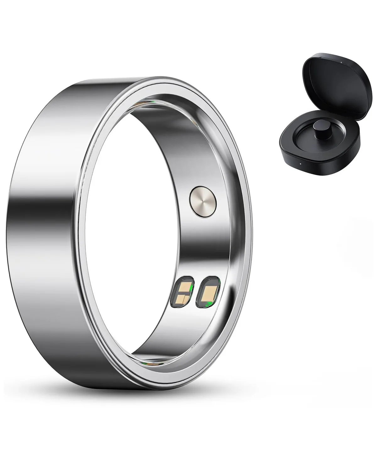 Smart Ring Health Tracker with Sleep Monitor, Heart Rate, Stress, Fitness, Blood Oxygen, Call and Alarm Vibration Alerts / No Subscription by Boyacare