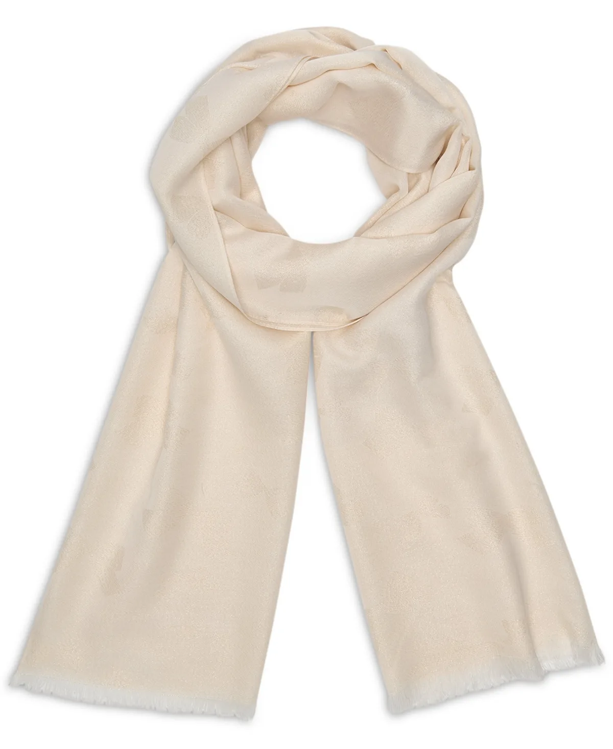 Pashmina Bow Lurex Wrap by Karl Lagerfeld