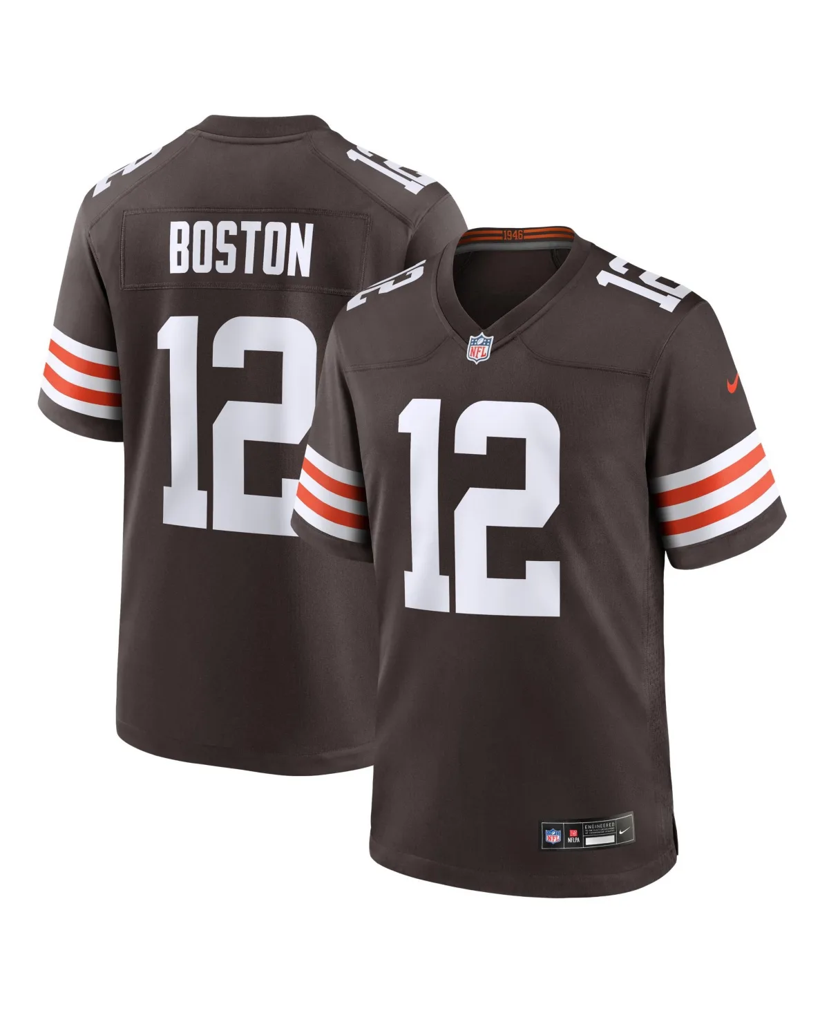 Cleveland Browns Denzel Boston Game Jersey by Nike