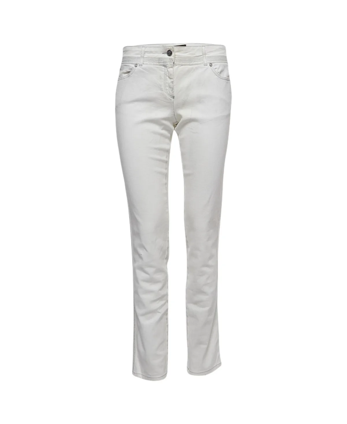 Pre-Owned Mid-Rise Straight-Leg Jeans by Roberto Cavalli