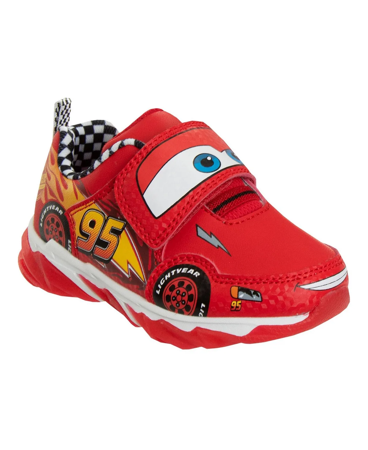 Disney Pixar Cars Lightning McQueen LightUp Sneakers by Disney